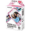 Фотопапір Fujifilm Instax Mini Confetti 8,6х5,4 см Різнокольоровий 10 шт