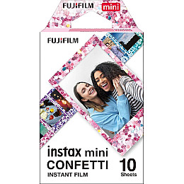 Фотобумага Fujifilm Instax Mini Confetti 8,6х5,4 см Разноцветный 10 шт