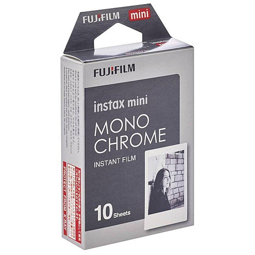 Фотопапір Fujifilm Instax Mini Monochrome 8,6х5,4 см Світло-сірий 10 шт
