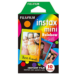Фотобумага Fujifilm Instax Mini Rainbow 8,6х5,4 см Разноцветный 10 шт