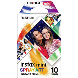 Фотобумага Fujifilm Instax Mini Spray Art 8,6х5,4 см Разноцветный 10 шт