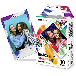 Фотобумага Fujifilm Instax Mini Spray Art 8,6х5,4 см Разноцветный 10 шт