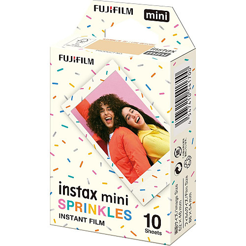 Фотопапір Fujifilm Instax Mini Sprinkles 8,6х5,4 см Різнокольоровий 10 шт