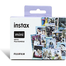 Фотобумага Fujifilm Instax Mini Deco Film Bundle 8,6х5,4 см Разноцветный 30 шт