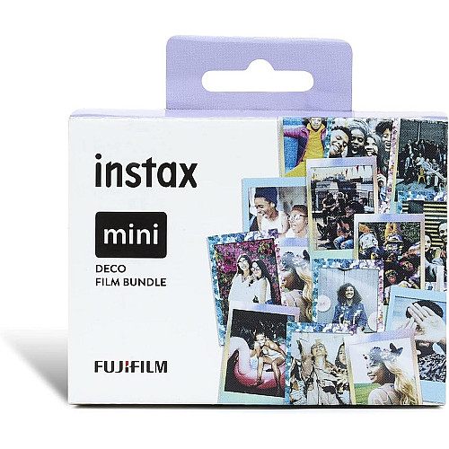 Фотопапір Fujifilm Instax Mini Deco Film Bundle 8,6х5,4 см Різнокольоровий 30 шт
