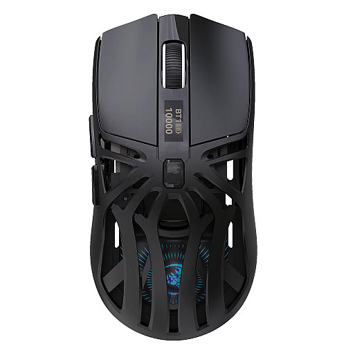 Мышь беспроводная HXSJ T400 с аккумулятором и подсветкой 2.4G Bluetooth Wired Черный