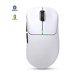 Мышь беспроводная HXSJ T700 с аккумулятором 2.4G+Bluetooth+Wired Белый