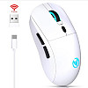Беспроводная мышь HXSJ T20 DPI 3600 White (SH0000334)