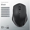 Беспроводная мышь Ugreen 2,4 ГГц Bluetooth 5.2 1600 DPI Black (SH0000333)