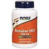 Бетаїн HCI 648 мг, Now Foods, 120 гелевих капсул