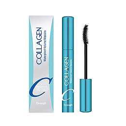 Водостійка туш для об'єму вій з колагеном Enough Collagen Waterproof Volume Mascara 9 мл (8809527482021)