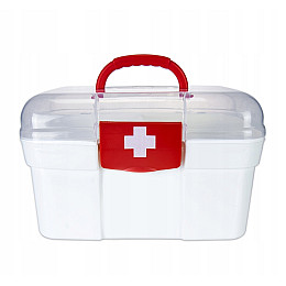 Аптечка кейс - органайзер HMD Белая 106-10223966