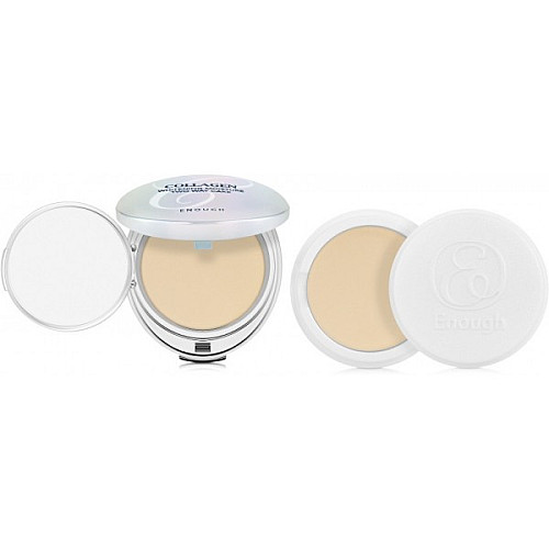 Пудра для обличчя з коллагеном Enough Collagen 3 In 1 Two Way Cake SPF30+ PA++++ 13 г + змінний блок 13 г (8809480652103)