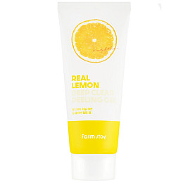 Очищающий пилинг-гель для лица Farmstay Real Lemon Deep Clear Peeling Gel 100 мл 8809426959358