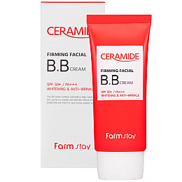 Укреплюючий BB крем для обличчя з церамидами Farmstay Ceramide Firming Facial BB Cream SPF 50+ PA+++ 50 мл (8809426959006)