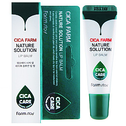 Восстанавливающий бальзам для губ Farmstay Cica Farm Nature Solution Lip Balm 10 г 8809541198762