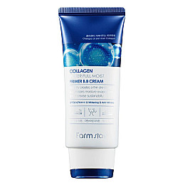 Увлажнюючий ББ крем з коллагеном Farmstay Collagen Water Full Moist Primer Bb Cream SPF50+ 50 г (8802221003639)