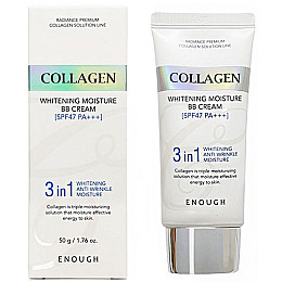Увлажнюючий BB-крем для обличчя з коллагеном Enough Collagen 3 in 1 BB Cream 50 мл (8809605870276)