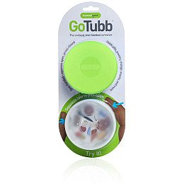 Набір контейнерів Humangear GoTubb 2-Pack Large Clear/Green 87 мл (1054-022.0048)