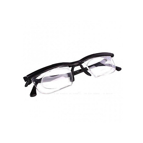 Очки з регулюванням лінз Dial Vision Adjustable Lens Eyeglasses від -6D до +3D (kz175-hbr)