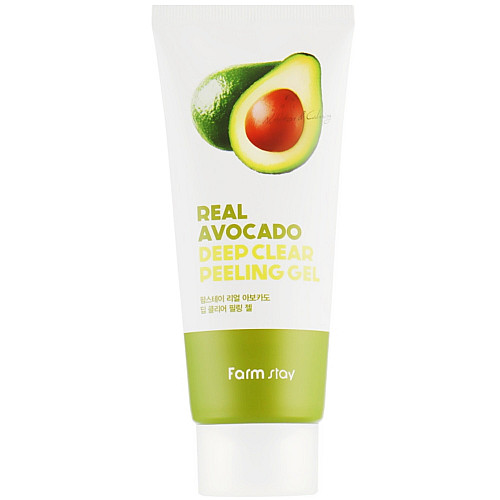 Пилинг-гель для лица с авокадо Farmstay Real Avocado Deep Clear Peeling Gel 100 мл (8809426959372)