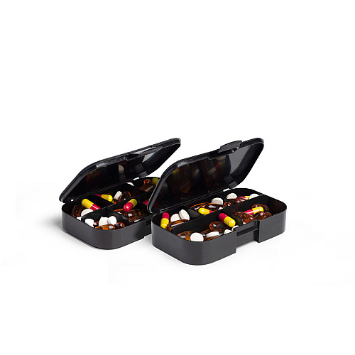 Таблетниця Smartshake Pillbox Organiser 2-pack Black