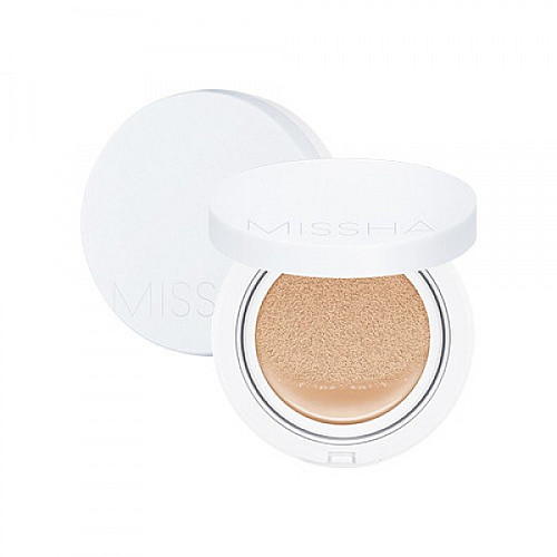 Тонуюча основа кушон Missha Magic Cushion Moist Up SPF50+/PA+++ 21 Light Beige 15 г (8809581449268)