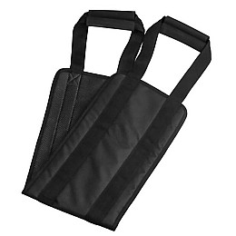 Пояс для перемещения лежачих больных No Brand 40х24 см Черный (10339-52097)
