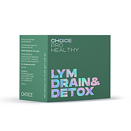 Растительный препарат для глибокого очищення організму LYM drain and detox Pro Healthy 60 капсул Choice