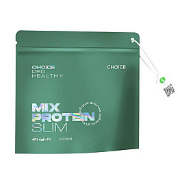 Жиросжигатель Низькокалорійний коктейль Mix Protein Slim PRO HEALTHY CHOICE 405 г