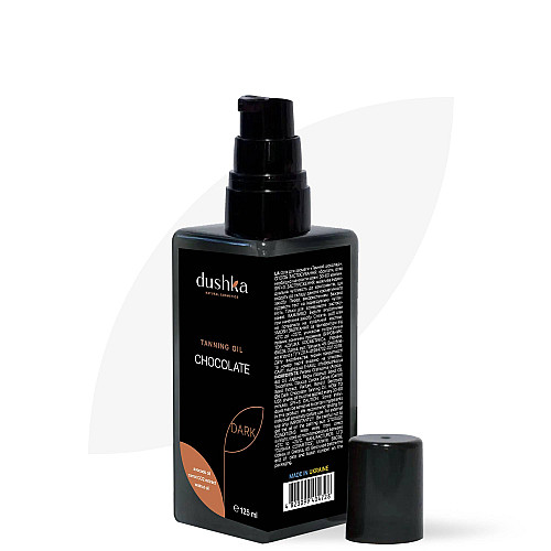 Масло для загара Dushka Тёмный шоколад 125 мл New