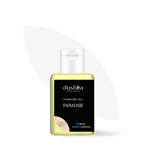 Масло для загара Dushka Кокосовий рай New 30 мл