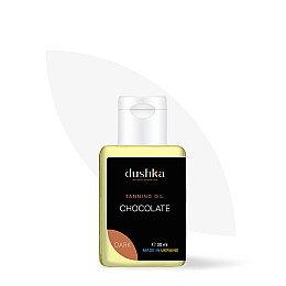 Масло для загара Dushka Тёмный шоколад 30 мл New
