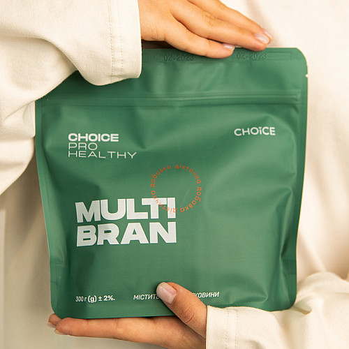 Клетчатка - Пребиотик - Источник витаминов минералов Multi Bran PRO HEALTHY CHOICE 300 г