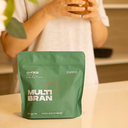 Клетчатка - Пребиотик - Источник витаминов минералов Multi Bran PRO HEALTHY CHOICE 300 г