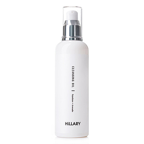 Гідрофільна олія для сухої та чутливої шкіри Cleansing Oil Squalane + Avocado oil Hillary 150 мл
