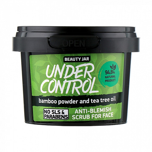 Скраб для обличчя Under Control Beauty Jar 120 мл