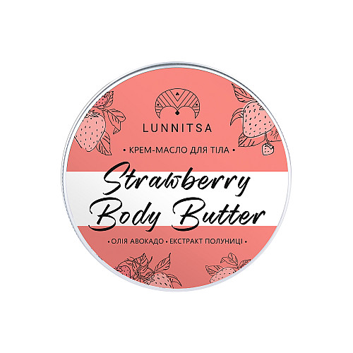 Батер для тіла Полуниця Lunnitsa 100 мл