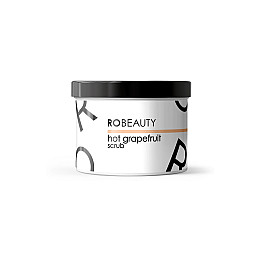 Грейпфрутовый антицеллюлитный скраб для тела с активным компонентом HotFlux Grapefruit scrub RoBeauty 650 г