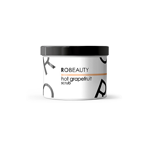 Грейпфрутовый антицеллюлитный скраб для тела с активным компонентом HotFlux Grapefruit scrub RoBeauty 650 г