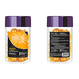 Витамины-масло для волос Безупречный шелк с Про-Кератиновым Комплексом Smooth silky Ellips 50 шт