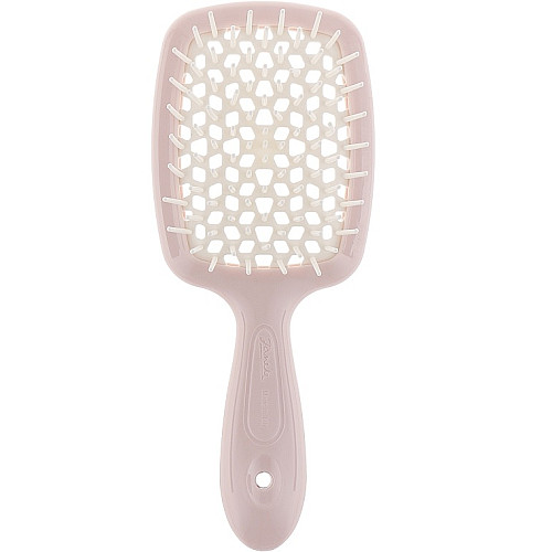 Щітка для волосся пудрова з білим Superbrush Small Janeke