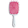 Щітка для волосся біла з функцією Superbrush Janeke
