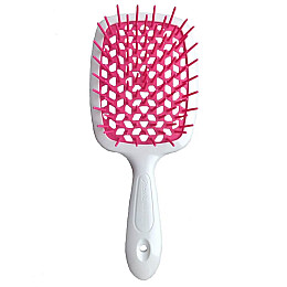 Щітка для волосся біла з функцією Superbrush Janeke
