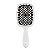 Щітка для волосся біла з чорною Superbrush Janeke