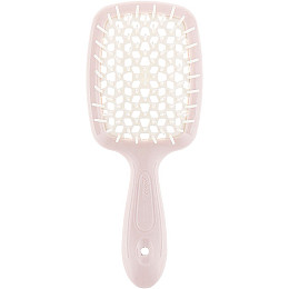 Щітка для волосся пудрова з білим Superbrush Janeke