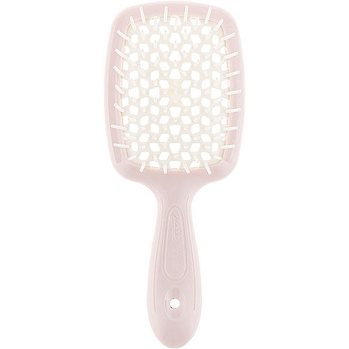 Щітка для волосся пудрова з білим Superbrush Janeke