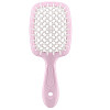Щітка для волосся рожева з білим Superbrush Janeke