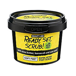 Скраб для ніг Ready, Set, Scrub! Beauty Jar 135 г