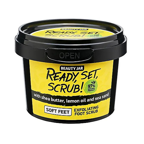 Скраб для ног Ready, Set, Scrub! Beauty Jar 135 г
